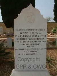 Malta (Capuccini) Naval Cemetery - Boxhall, J W G