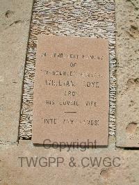 Malta (Capuccini) Naval Cemetery - Boyd, William