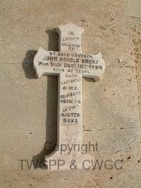 Malta (Capuccini) Naval Cemetery - Broad, John Rendle