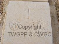 Malta (Capuccini) Naval Cemetery - Brown, Arthur G.