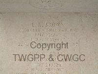 Malta (Capuccini) Naval Cemetery - Brown, Claude R.