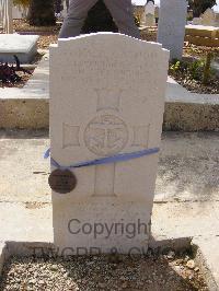 Malta (Capuccini) Naval Cemetery - Cannon, Ronald