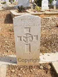 Malta (Capuccini) Naval Cemetery - Caruana, J