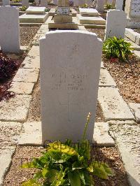 Malta (Capuccini) Naval Cemetery - Chance, Gilbert H.T.