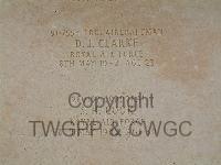 Malta (Capuccini) Naval Cemetery - Clarke, Douglas Joseph