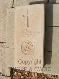 Malta (Capuccini) Naval Cemetery - Closen, E