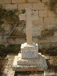 Malta (Capuccini) Naval Cemetery - Collogue, M Auguste