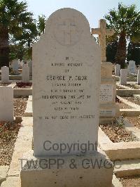 Malta (Capuccini) Naval Cemetery - Cook, George P.