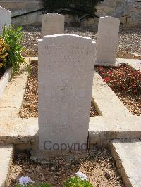 Malta (Capuccini) Naval Cemetery - Cotton, William Edwin