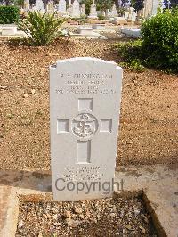 Malta (Capuccini) Naval Cemetery - Cunningham, Harry