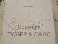 Malta (Capuccini) Naval Cemetery - Curtis, James