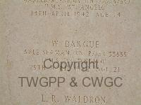Malta (Capuccini) Naval Cemetery - Dargue, Walter