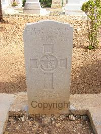 Malta (Capuccini) Naval Cemetery - Davis, Ernest R.