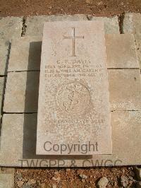 Malta (Capuccini) Naval Cemetery - Davis, George Frederick