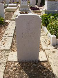 Malta (Capuccini) Naval Cemetery - Deacon, Harry S.