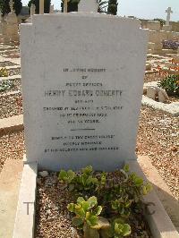 Malta (Capuccini) Naval Cemetery - Doherty, Henry Edward
