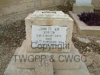 Malta (Capuccini) Naval Cemetery - Elder, John