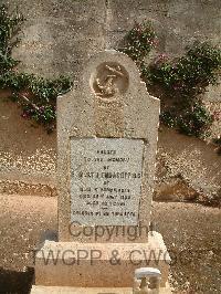 Malta (Capuccini) Naval Cemetery - Endacott, E J