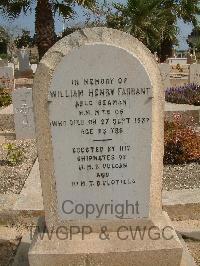 Malta (Capuccini) Naval Cemetery - Farrant, William H.