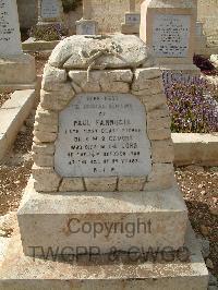 Malta (Capuccini) Naval Cemetery - Farrugia, Paolo