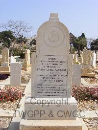 Malta (Capuccini) Naval Cemetery - Farthing, F C