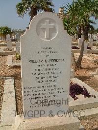 Malta (Capuccini) Naval Cemetery - Feenstra, William Martin