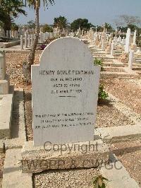 Malta (Capuccini) Naval Cemetery - Fentiman, Henry B.