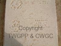 Malta (Capuccini) Naval Cemetery - Fisher, Frederick