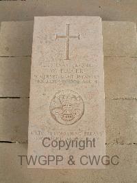 Malta (Capuccini) Naval Cemetery - Fuller, Walter