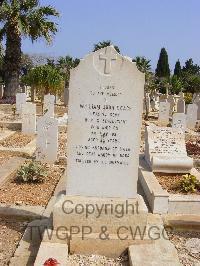 Malta (Capuccini) Naval Cemetery - Geach, William John