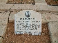 Malta (Capuccini) Naval Cemetery - Green, John Henry