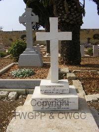 Malta (Capuccini) Naval Cemetery - Greig, The Rev. George Anthony