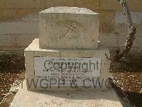 Malta (Capuccini) Naval Cemetery - Griscti, A