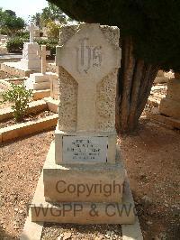 Malta (Capuccini) Naval Cemetery - Hardy, Alfred