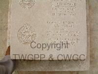 Malta (Capuccini) Naval Cemetery - Harvey, Ray Vernon