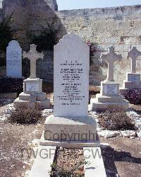 Malta (Capuccini) Naval Cemetery - Hayes, Albert W