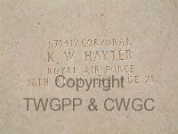 Malta (Capuccini) Naval Cemetery - Hayter, Kenneth Walter