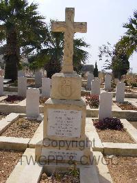 Malta (Capuccini) Naval Cemetery - Hendley, Cyril