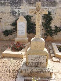 Malta (Capuccini) Naval Cemetery - Holford, W J