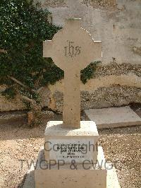 Malta (Capuccini) Naval Cemetery - Hook, W G