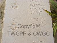 Malta (Capuccini) Naval Cemetery - Howieson, George