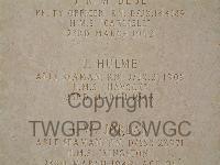 Malta (Capuccini) Naval Cemetery - Hulme, J