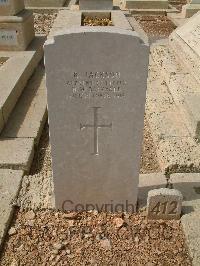 Malta (Capuccini) Naval Cemetery - Jackson, R