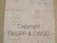 Malta (Capuccini) Naval Cemetery - Kennedy, P