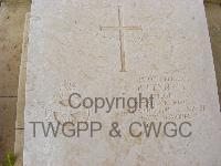 Malta (Capuccini) Naval Cemetery - Kennett, Peter