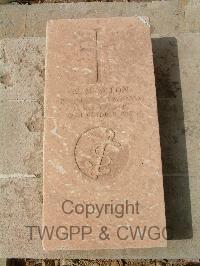 Malta (Capuccini) Naval Cemetery - Newton, W