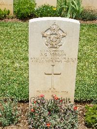 Medjez-El-Bab War Cemetery - Addison, Alexander Gordon