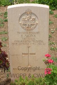 Medjez-El-Bab War Cemetery - Alcock, Edward