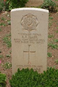 Medjez-El-Bab War Cemetery - Allen, Anthony Ernest