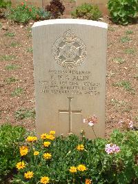 Medjez-El-Bab War Cemetery - Allin, Bertram William George